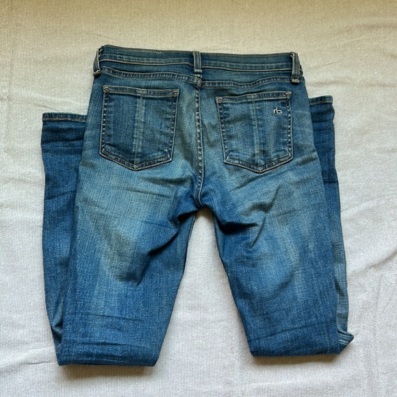 Rag & Bone Capri Cropped Size 25 color barnet - Picture 4 of 4